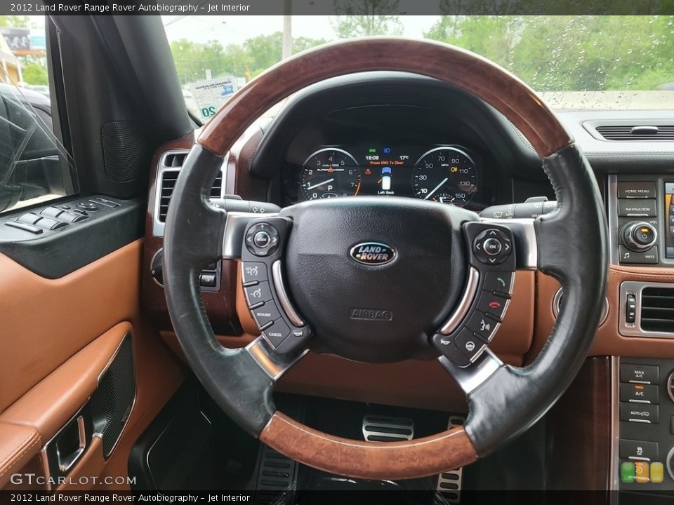Jet Interior Steering Wheel for the 2012 Land Rover Range Rover Autobiography #138761187