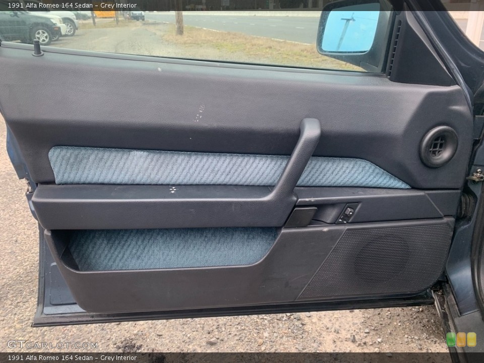 Grey Interior Door Panel for the 1991 Alfa Romeo 164 Sedan #138763215