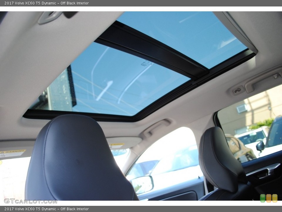 Off Black Interior Sunroof for the 2017 Volvo XC60 T5 Dynamic #138764103