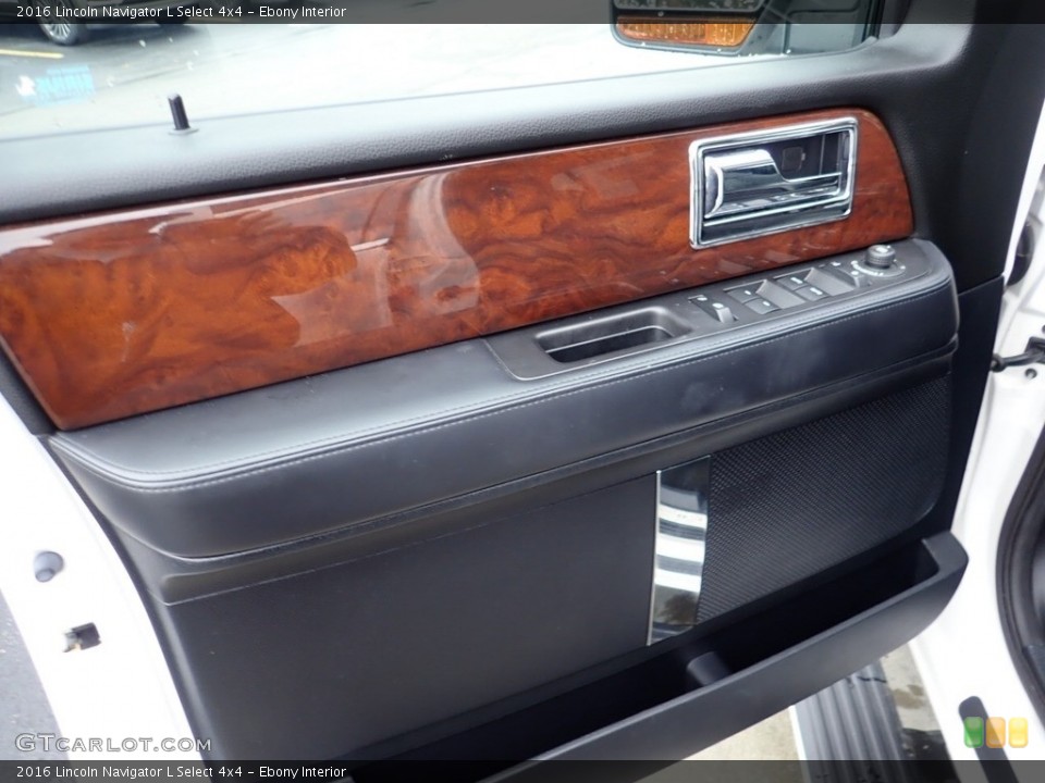 Ebony Interior Door Panel for the 2016 Lincoln Navigator L Select 4x4 #138764124