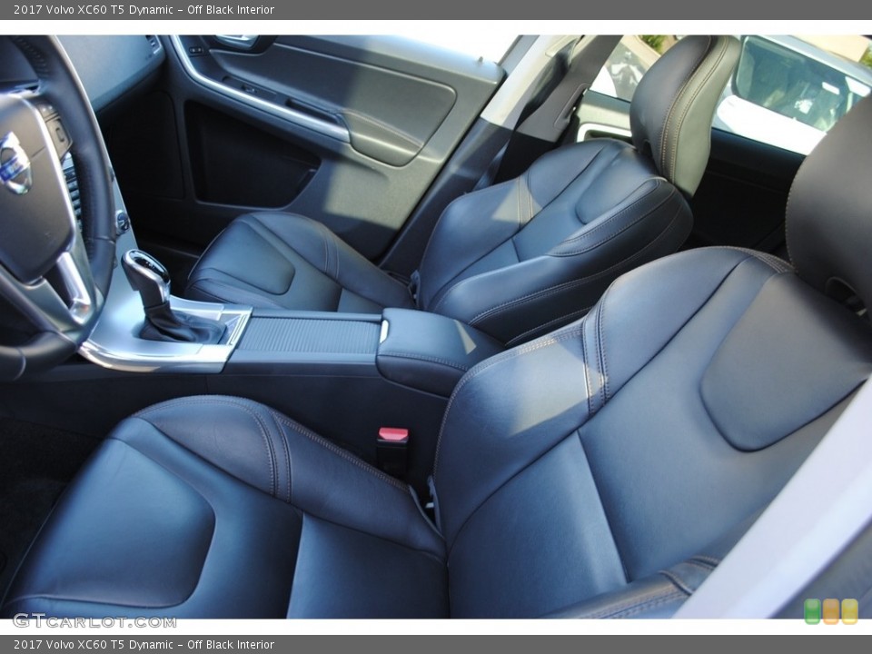 Off Black Interior Front Seat for the 2017 Volvo XC60 T5 Dynamic #138764142