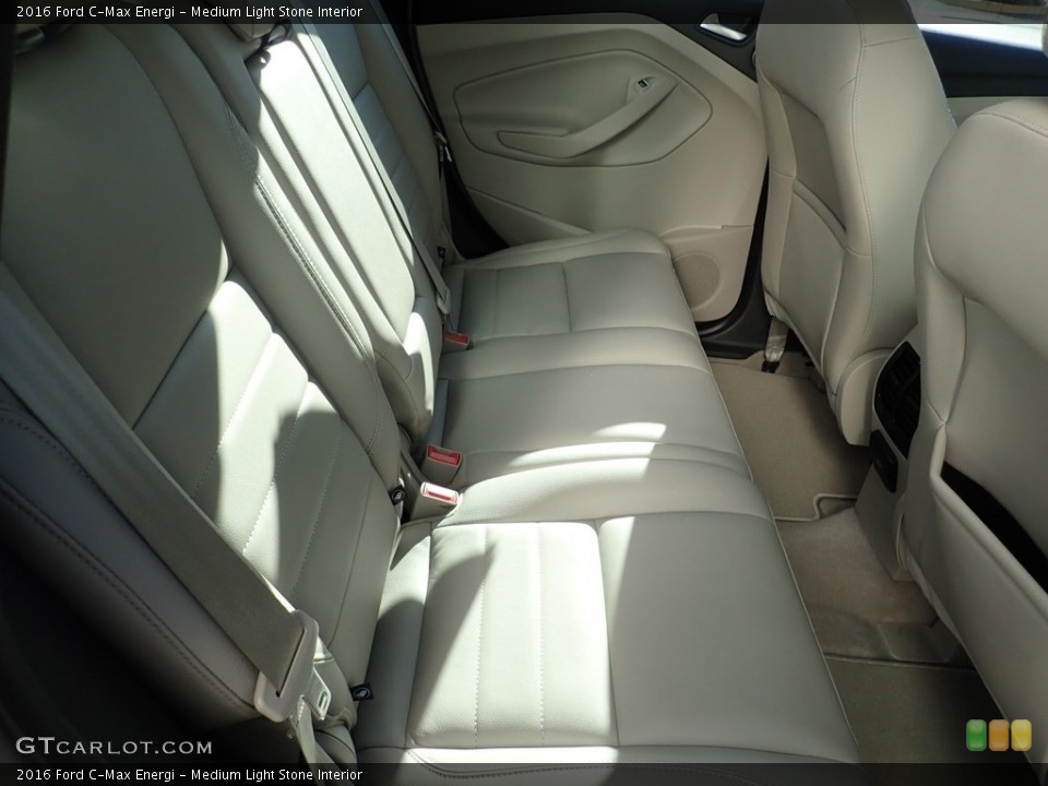 Medium Light Stone Interior Rear Seat for the 2016 Ford C-Max Energi #138764355