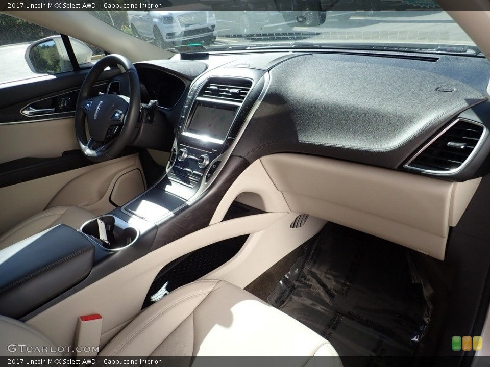 Cappuccino Interior Dashboard for the 2017 Lincoln MKX Select AWD #138764625