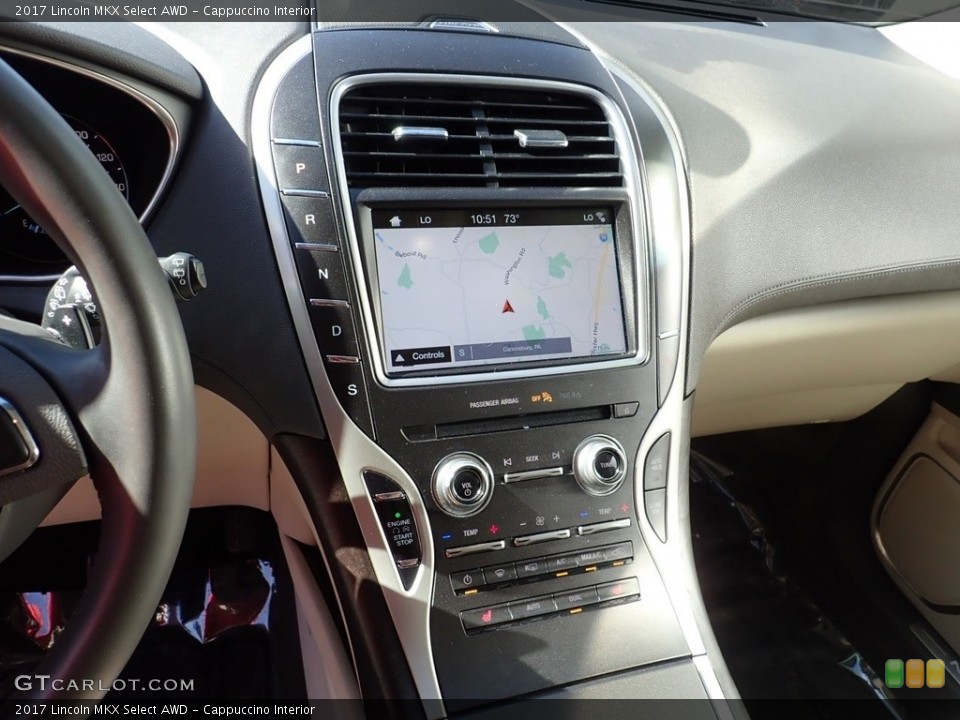Cappuccino Interior Controls for the 2017 Lincoln MKX Select AWD #138764745