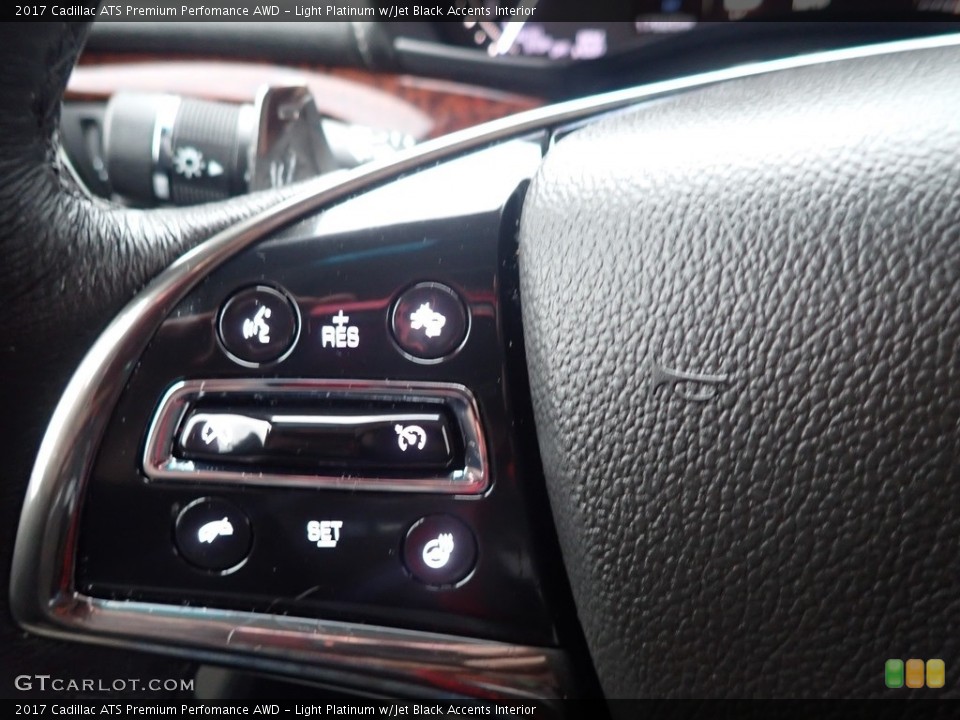 Light Platinum w/Jet Black Accents Interior Steering Wheel for the 2017 Cadillac ATS Premium Perfomance AWD #138765909
