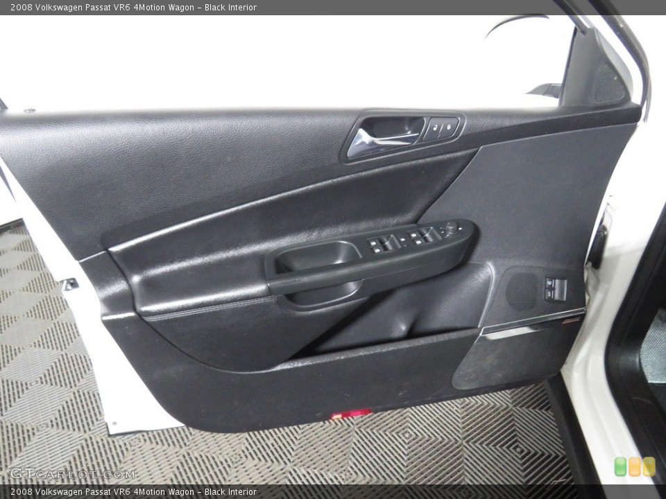 Black Interior Door Panel for the 2008 Volkswagen Passat VR6 4Motion Wagon #138766056