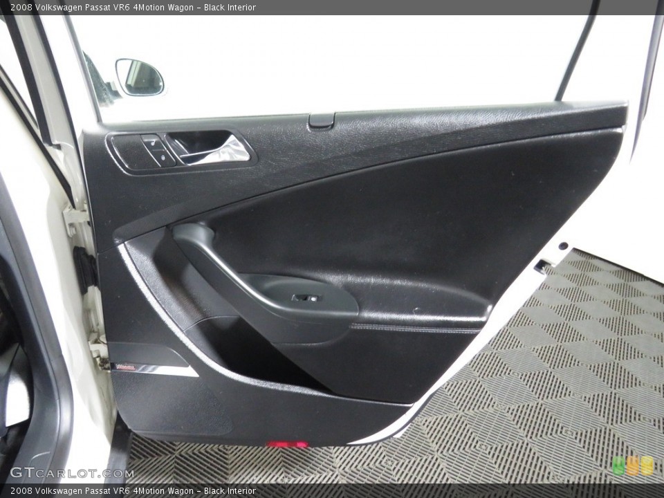 Black Interior Door Panel for the 2008 Volkswagen Passat VR6 4Motion Wagon #138766123