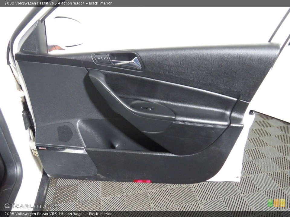 Black Interior Door Panel for the 2008 Volkswagen Passat VR6 4Motion Wagon #138766152