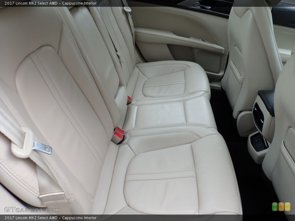 Cappuccino Interior Rear Seat for the 2017 Lincoln MKZ Select AWD #138767610