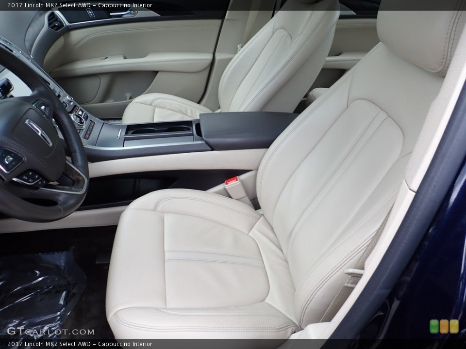 Cappuccino Interior Front Seat for the 2017 Lincoln MKZ Select AWD #138767616