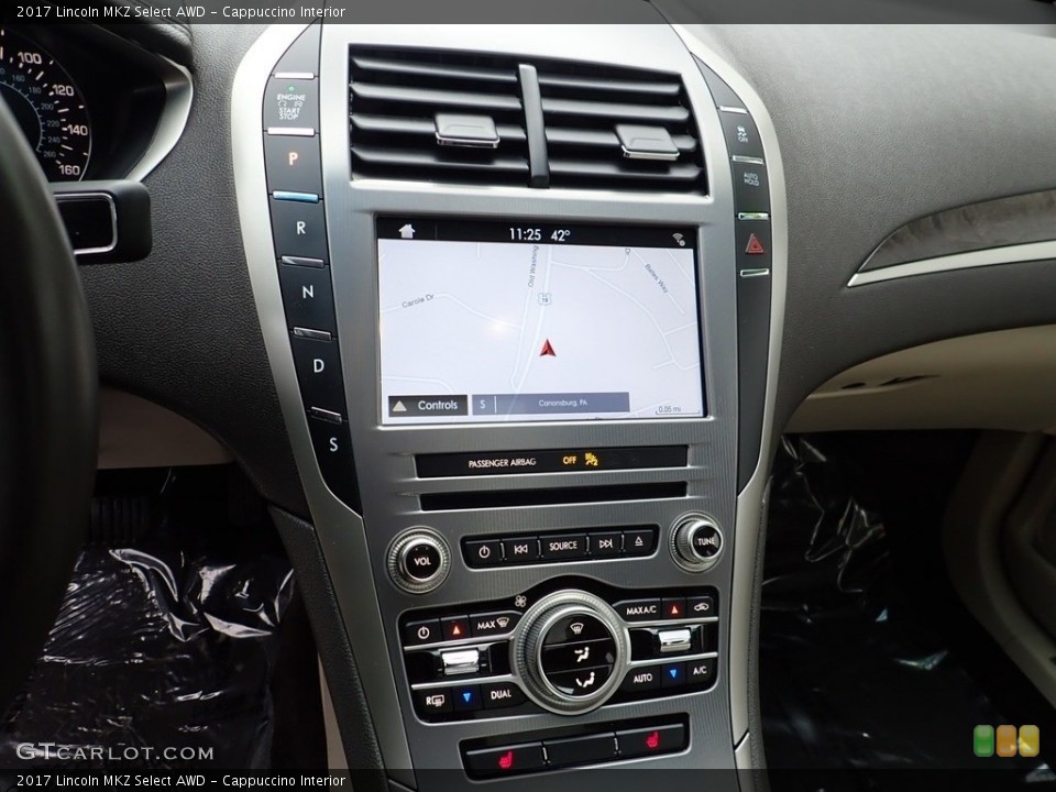 Cappuccino Interior Controls for the 2017 Lincoln MKZ Select AWD #138767697