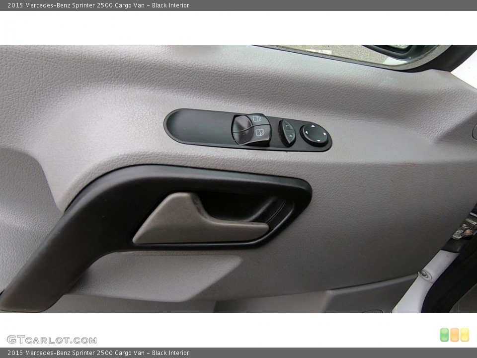 Black Interior Door Panel for the 2015 Mercedes-Benz Sprinter 2500 Cargo Van #138771750