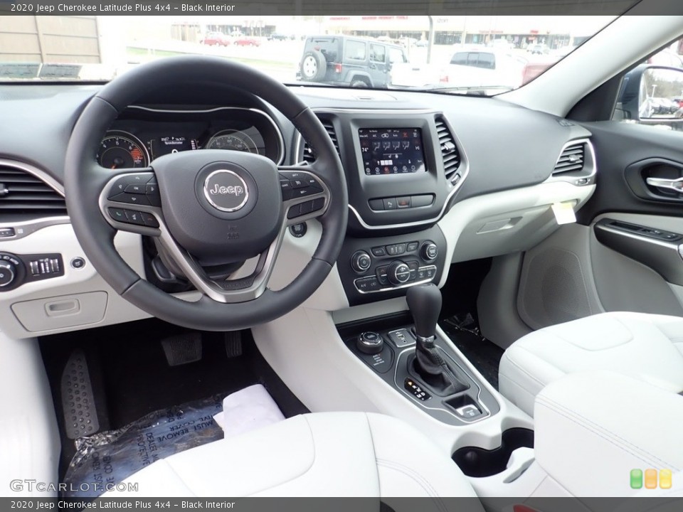 Black Interior Front Seat for the 2020 Jeep Cherokee Latitude Plus 4x4 #138775215