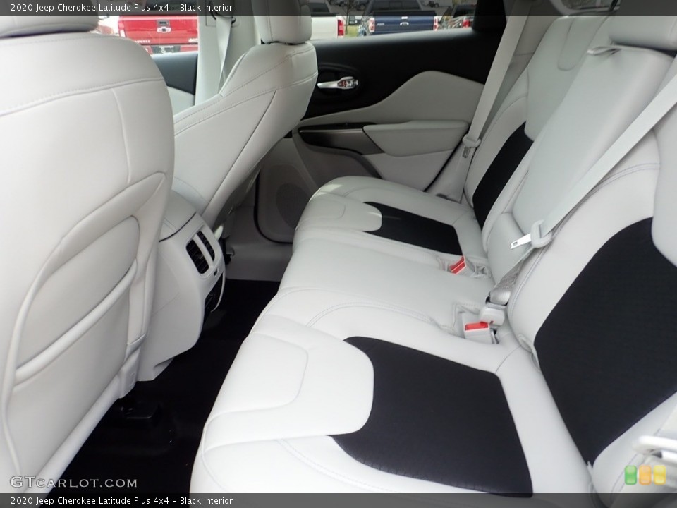 Black Interior Rear Seat for the 2020 Jeep Cherokee Latitude Plus 4x4 #138775224