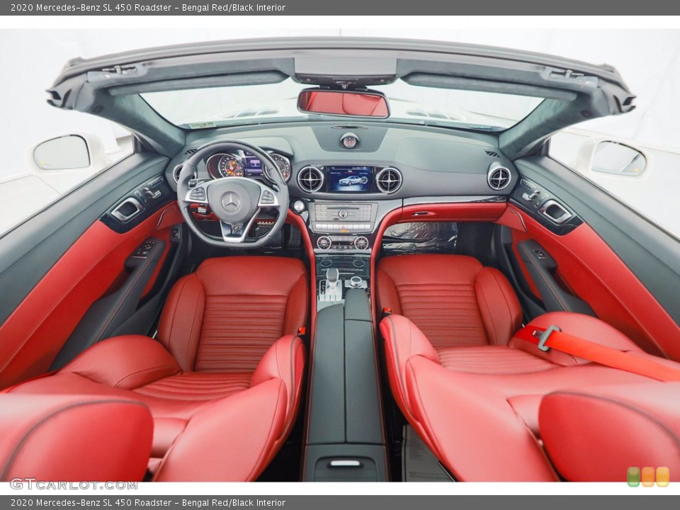 Bengal Red/Black Interior Photo for the 2020 Mercedes-Benz SL 450 Roadster #138776256