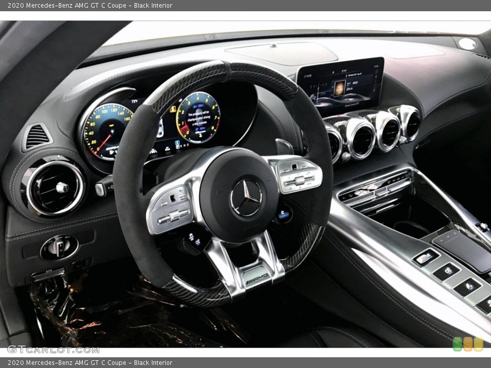 Black Interior Dashboard for the 2020 Mercedes-Benz AMG GT C Coupe #138778344