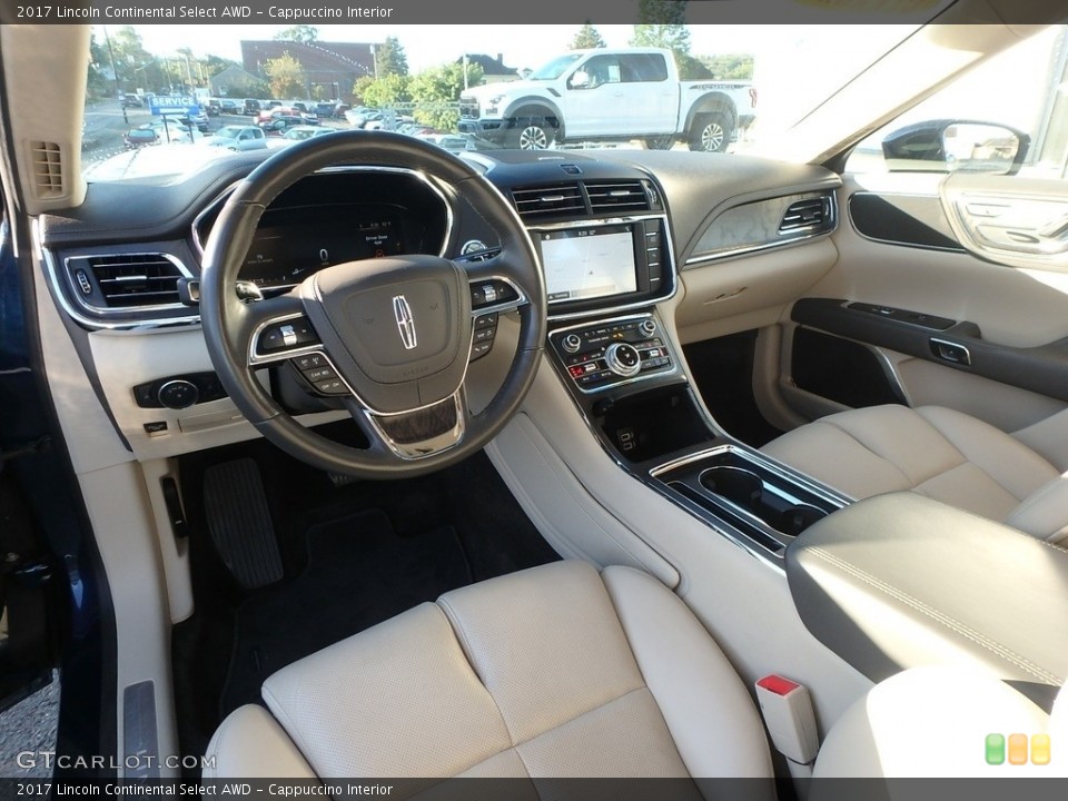 Cappuccino Interior Front Seat for the 2017 Lincoln Continental Select AWD #138778428