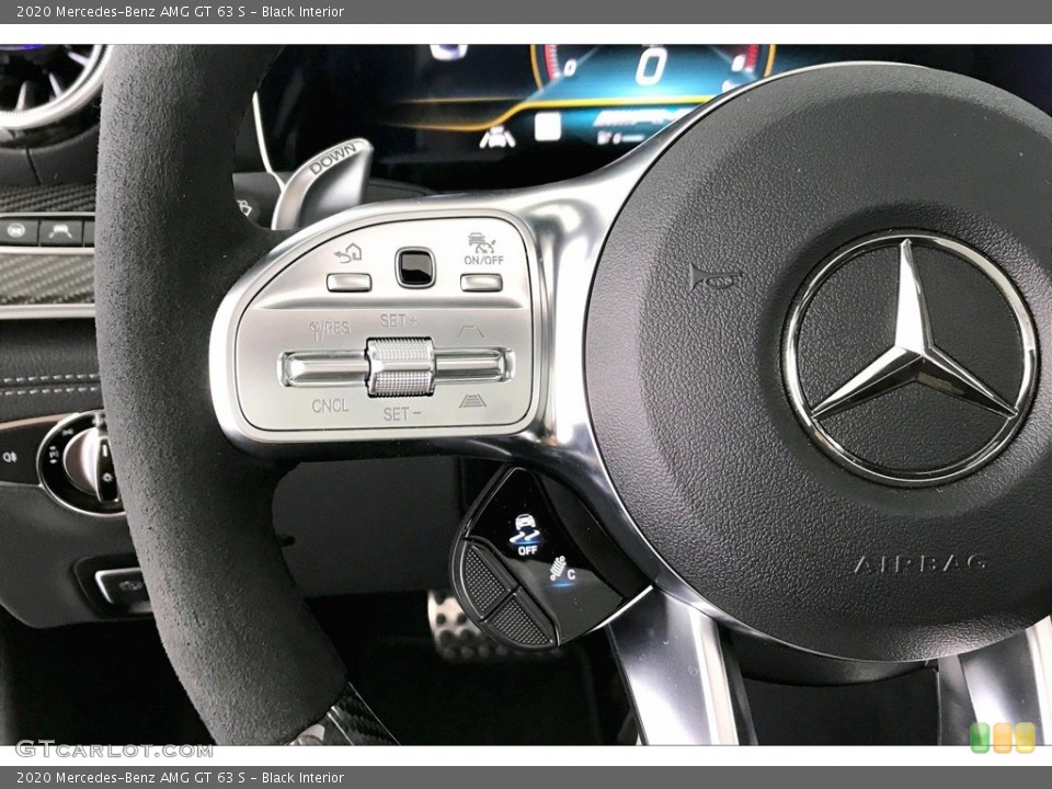 Black Interior Steering Wheel for the 2020 Mercedes-Benz AMG GT 63 S #138778902
