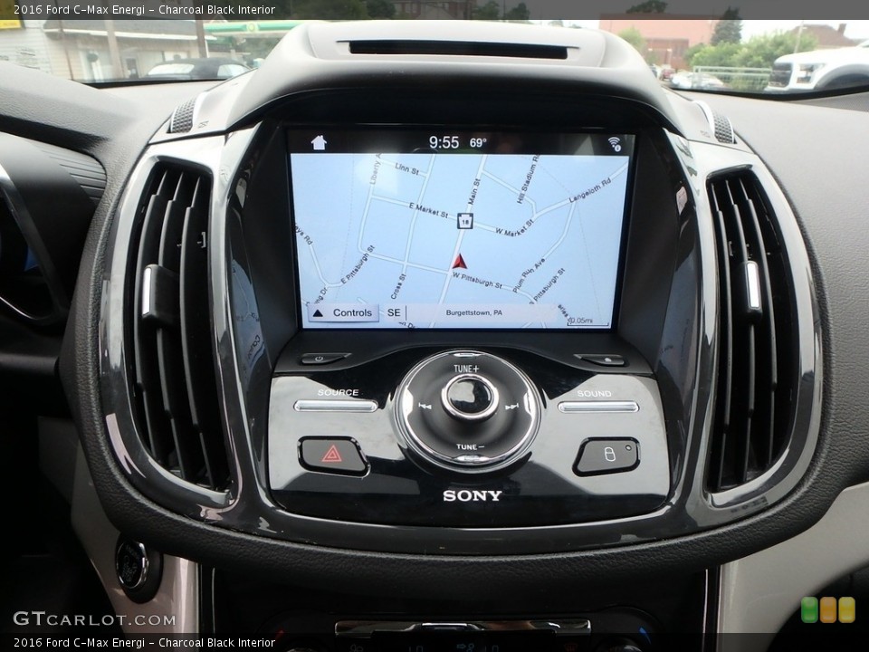 Charcoal Black Interior Navigation for the 2016 Ford C-Max Energi #138778959