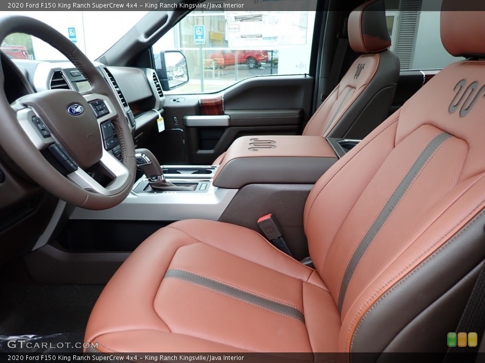 King Ranch Kingsville/Java Interior Photo for the 2020 Ford F150 King Ranch SuperCrew 4x4 #138782328