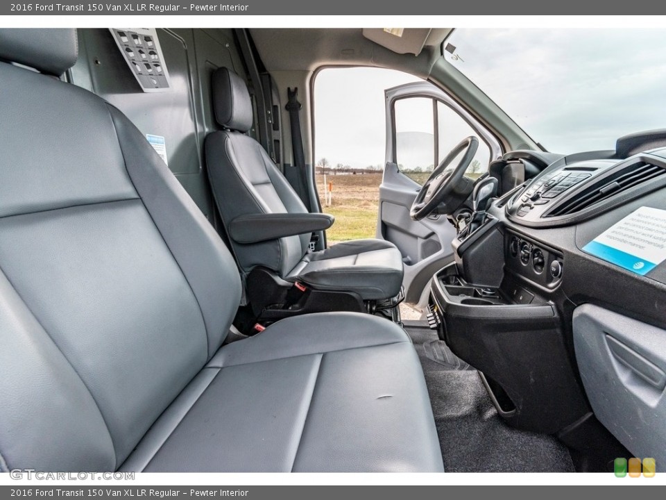 Pewter Interior Front Seat for the 2016 Ford Transit 150 Van XL LR Regular #138784770