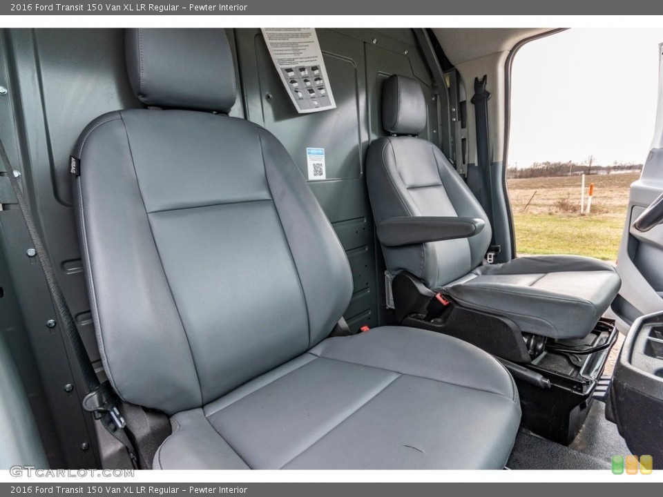 Pewter Interior Front Seat for the 2016 Ford Transit 150 Van XL LR Regular #138784776