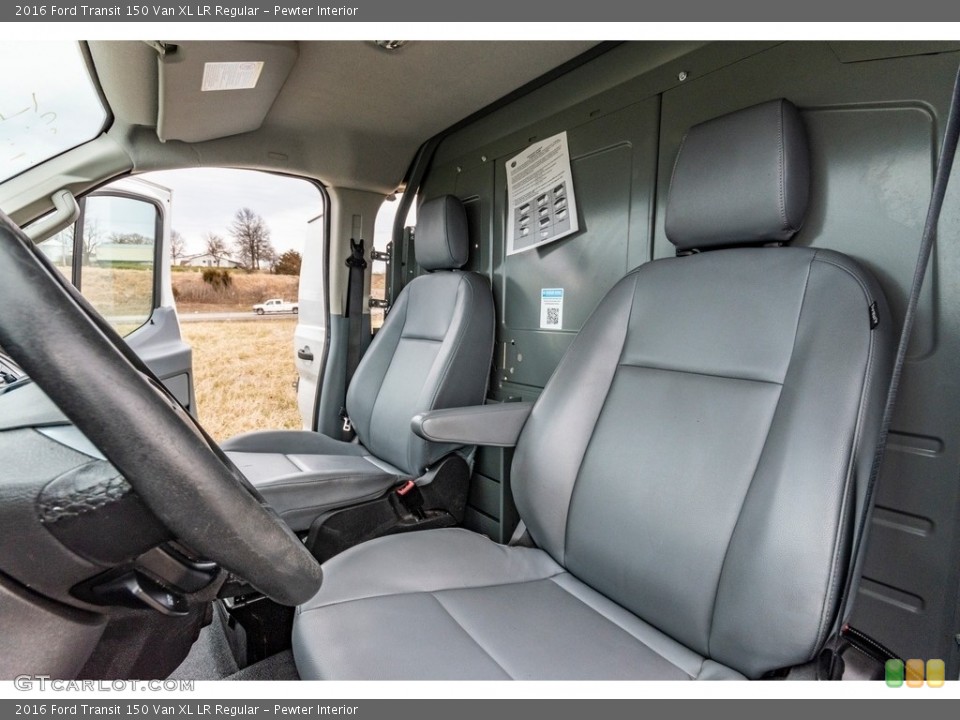 Pewter Interior Front Seat for the 2016 Ford Transit 150 Van XL LR Regular #138784785