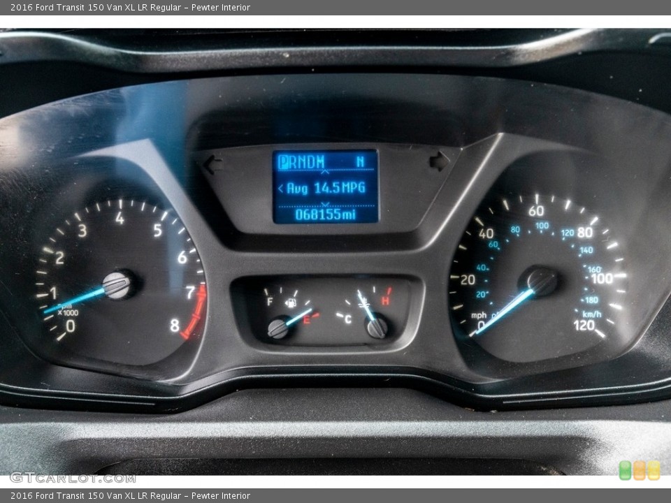 Pewter Interior Gauges for the 2016 Ford Transit 150 Van XL LR Regular #138784809