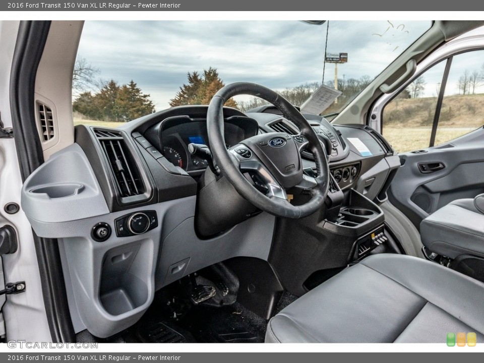 Pewter Interior Photo for the 2016 Ford Transit 150 Van XL LR Regular #138784884