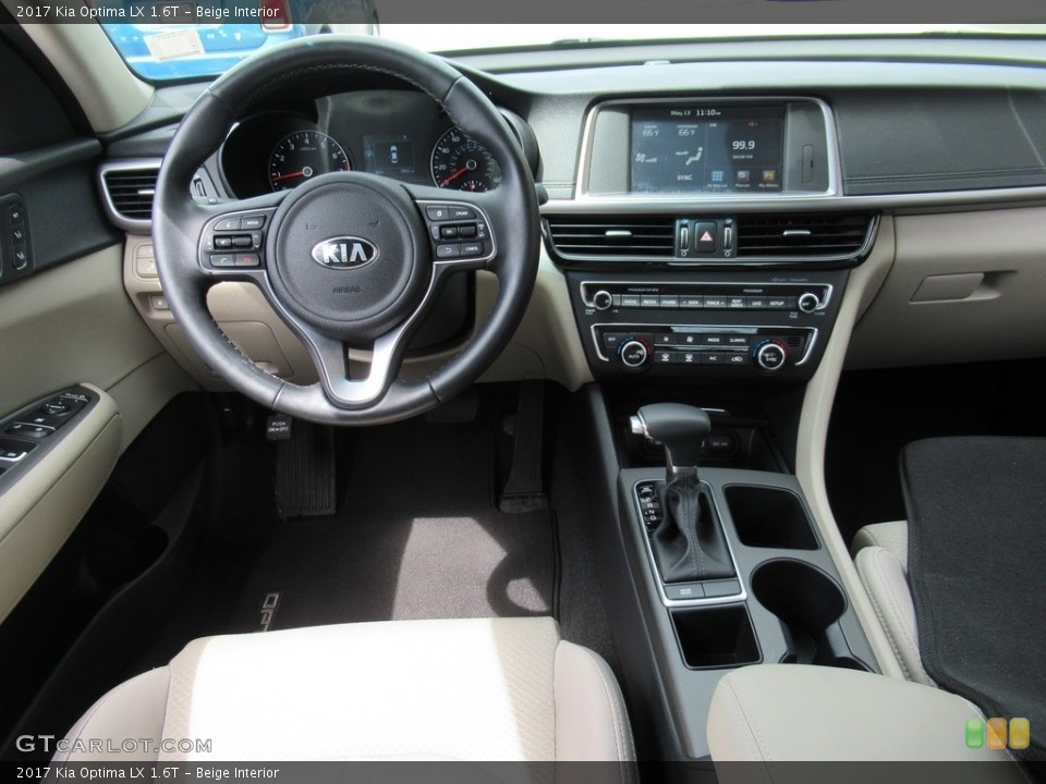 Beige Interior Prime Interior for the 2017 Kia Optima LX 1.6T #138786678