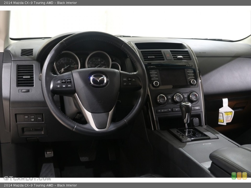 Black Interior Dashboard for the 2014 Mazda CX-9 Touring AWD #138787219