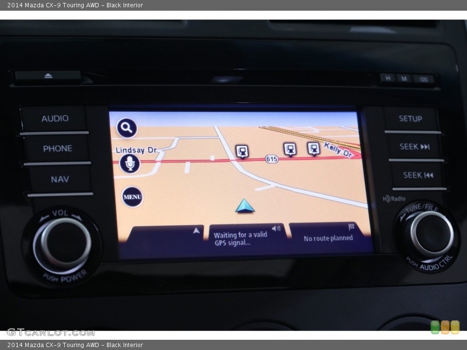 Black Interior Navigation for the 2014 Mazda CX-9 Touring AWD #138787248