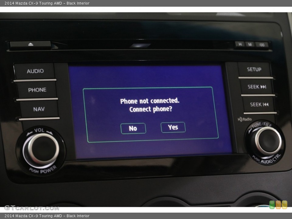 Black Interior Controls for the 2014 Mazda CX-9 Touring AWD #138787257