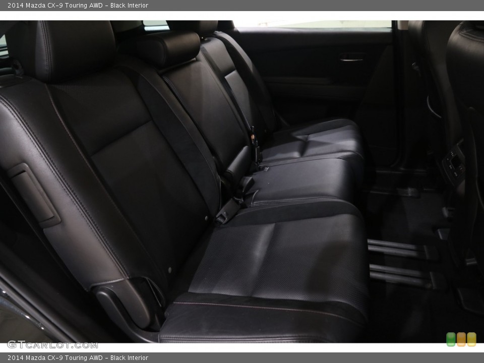 Black Interior Rear Seat for the 2014 Mazda CX-9 Touring AWD #138787281