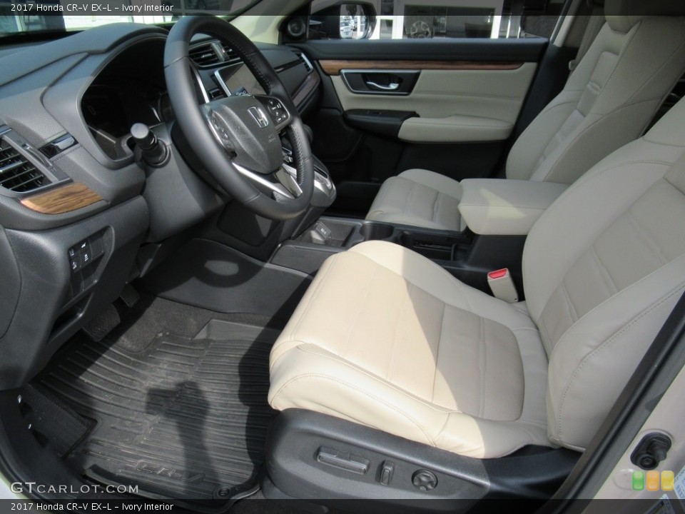 Ivory Interior Front Seat for the 2017 Honda CR-V EX-L #138789492
