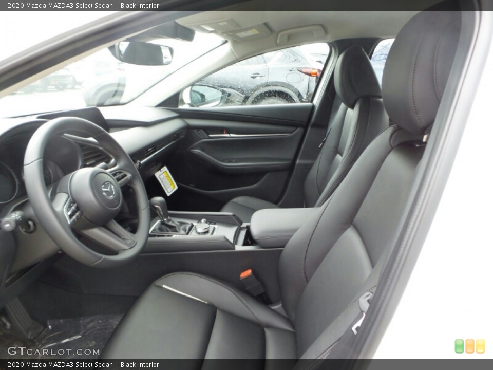 Black Interior Photo for the 2020 Mazda MAZDA3 Select Sedan #138789819