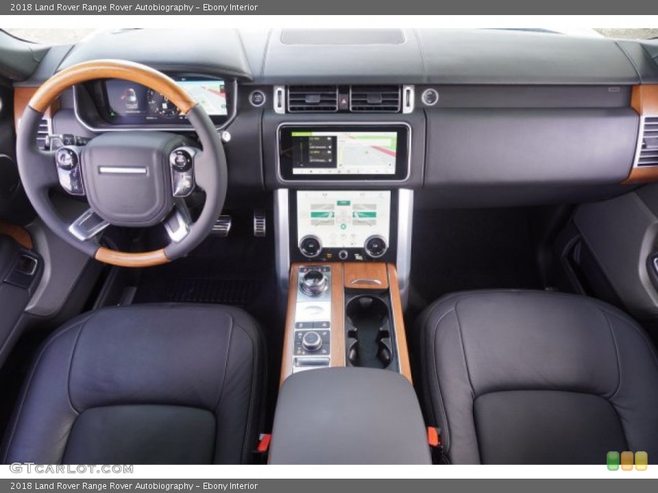 Ebony Interior Photo for the 2018 Land Rover Range Rover Autobiography #138790605