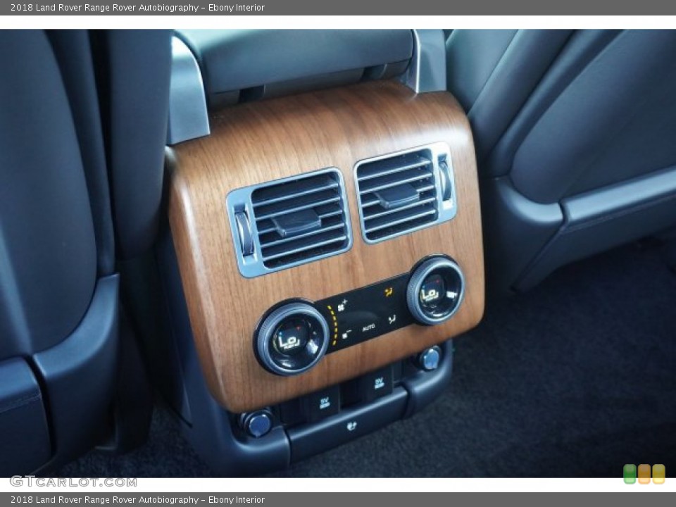 Ebony Interior Controls for the 2018 Land Rover Range Rover Autobiography #138790614