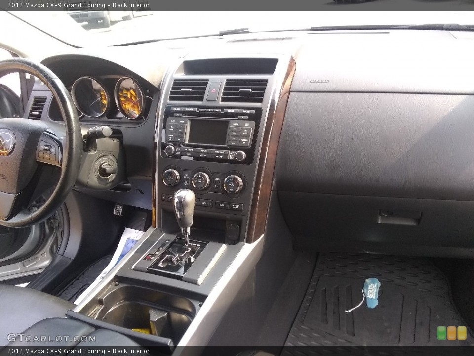 Black Interior Dashboard for the 2012 Mazda CX-9 Grand Touring #138791124