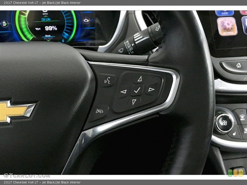 Jet Black/Jet Black Interior Steering Wheel for the 2017 Chevrolet Volt LT #138792093