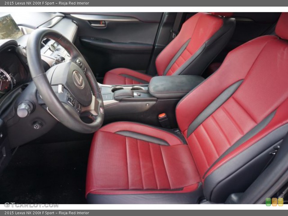 Rioja Red Interior Photo for the 2015 Lexus NX 200t F Sport #138792177