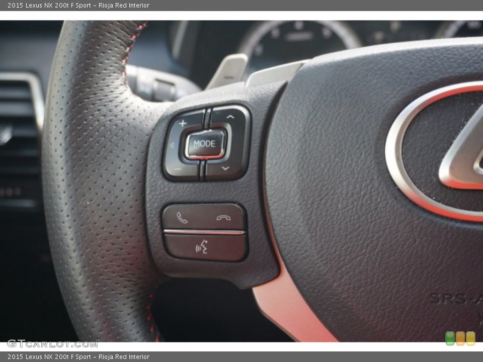 Rioja Red Interior Steering Wheel for the 2015 Lexus NX 200t F Sport #138792249