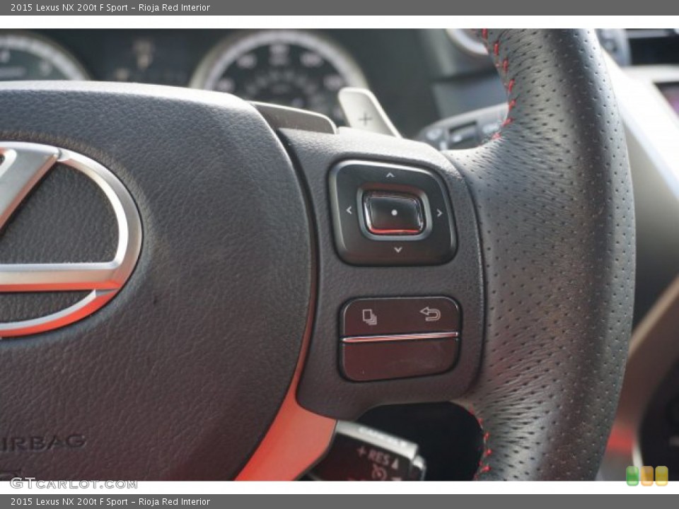 Rioja Red Interior Steering Wheel for the 2015 Lexus NX 200t F Sport #138792253