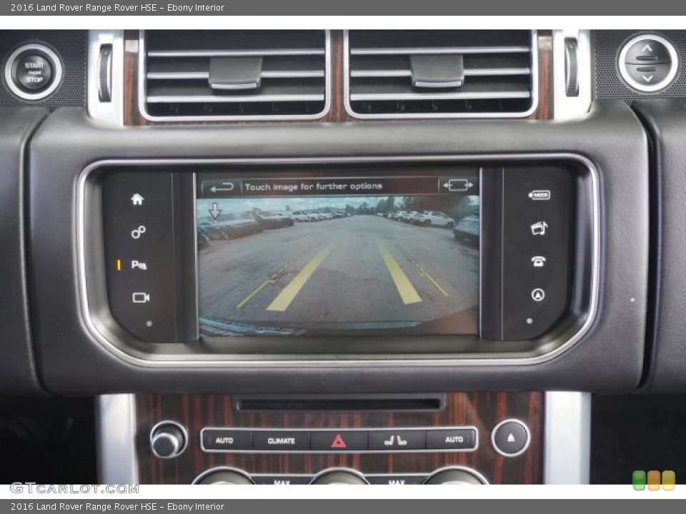 Ebony Interior Controls for the 2016 Land Rover Range Rover HSE #138792981