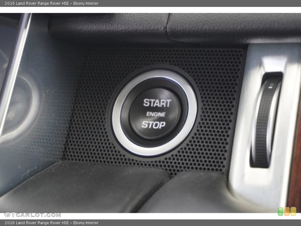 Ebony Interior Controls for the 2016 Land Rover Range Rover HSE #138792996