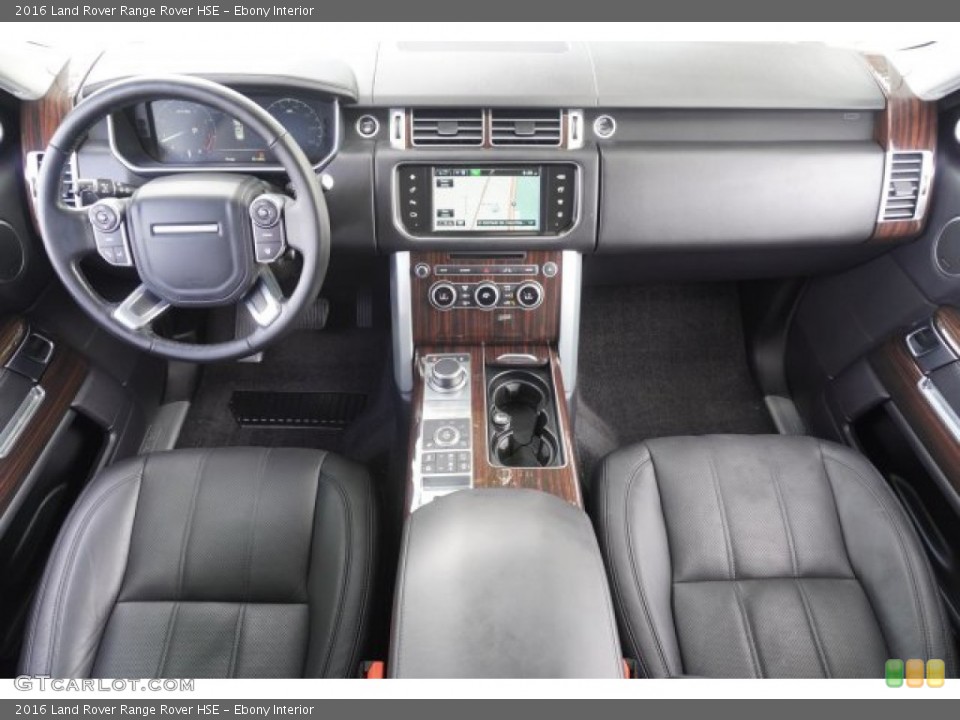 Ebony Interior Photo for the 2016 Land Rover Range Rover HSE #138793035