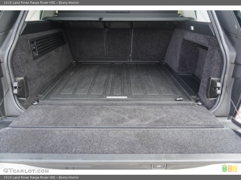 Ebony Interior Trunk for the 2016 Land Rover Range Rover HSE #138793059