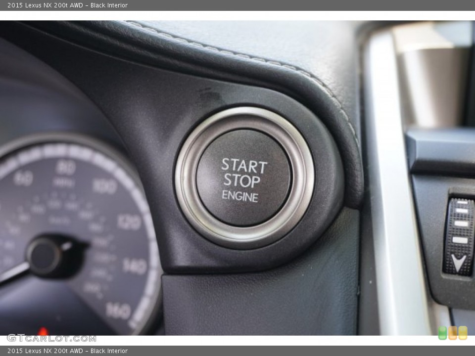 Black Interior Controls for the 2015 Lexus NX 200t AWD #138793155