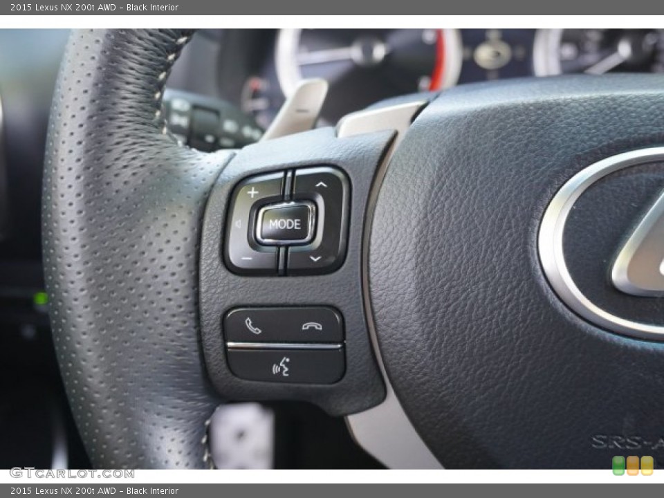 Black Interior Steering Wheel for the 2015 Lexus NX 200t AWD #138793188