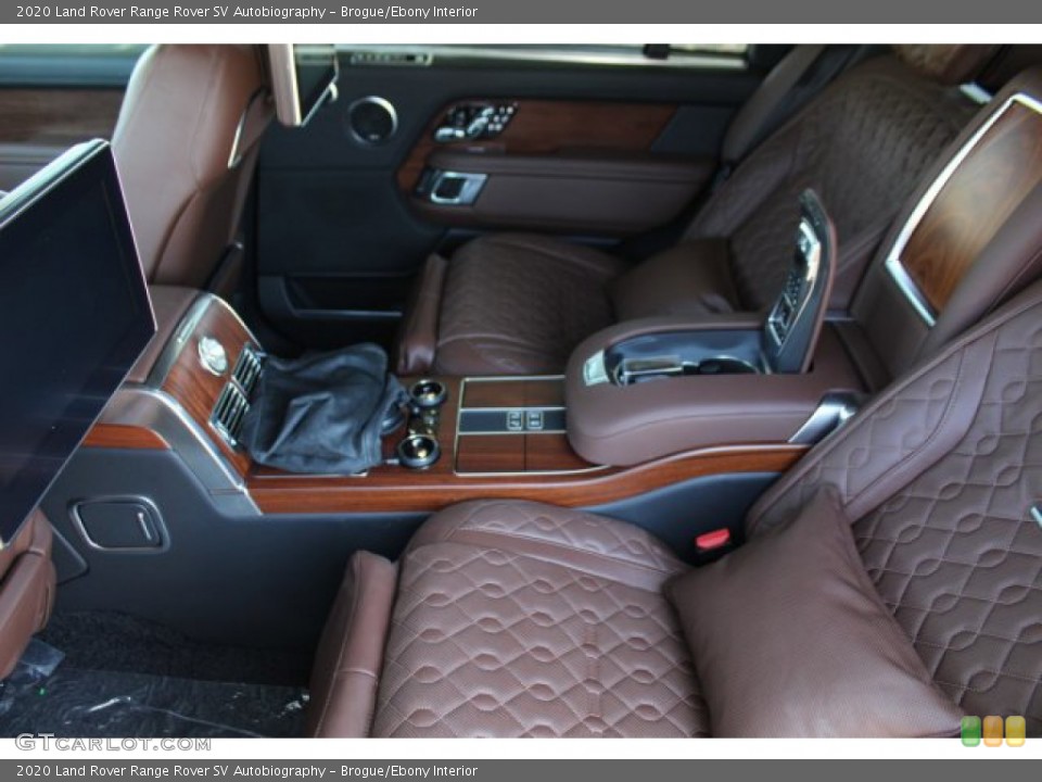 Brogue/Ebony Interior Rear Seat for the 2020 Land Rover Range Rover SV Autobiography #138798153